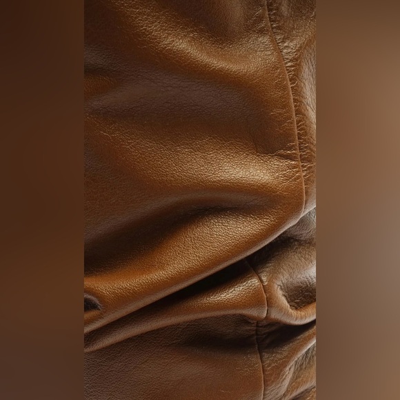 SCHUTZ - Ashlee Up Knee High Slouchy Nappa Leather Boot Size 5 - Picture 6 of 16